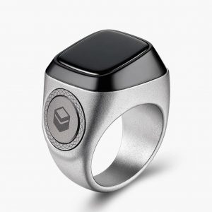 Bague - Nuage d’acier